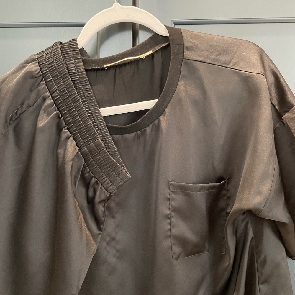 Silk shirt and shirt set